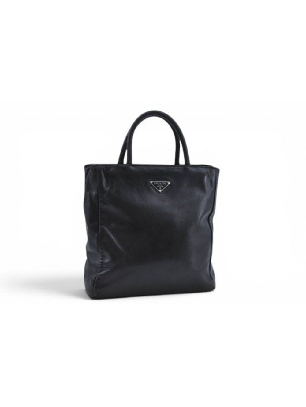 Prada Leather Tote Bag FW04 RARE